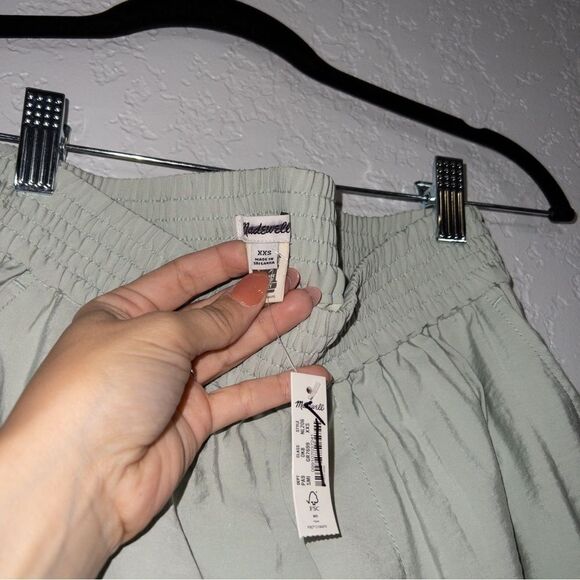 NWT Madewell Sage Mint Carley Softdrape Wide Leg Pants Size XXS - Picture 6 of 10